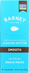 BARNEY BUTTER: Almond Butter Smooth 6 Pack 3.6 Oz