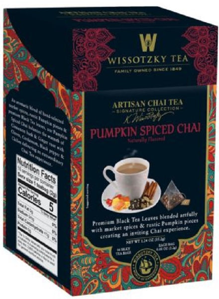 WISSOTZKY: Tea Spiced Pumpkin Chai, 16 bg