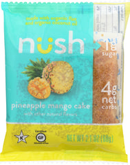 NUSH: Pineapple Mango Slice Cake, 2.1 oz