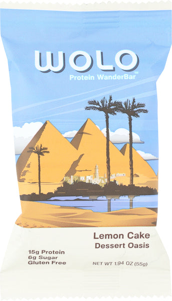 WOLO WANDERBAR: Lemon Cake Bar, 1.94 oz