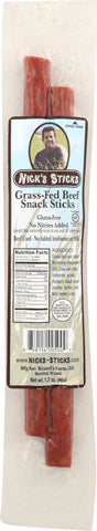 NICKS STICKS: SNACK BEEF STX GRASS FED (1.700 OZ)