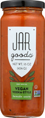 JAR GOODS: Vegan Vodka Sauce, 16 oz