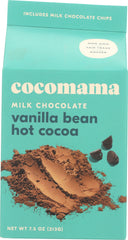 COCOMAMA: Milk Chocolate Vanilla Cocoa Mix, 7.5 oz