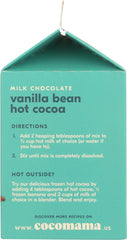 COCOMAMA: Milk Chocolate Vanilla Cocoa Mix, 7.5 oz