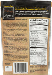 URBANE GRAIN: Quinoa Whole Grain Blend Gluten Free Three Cheese & Mushroom, 4 oz