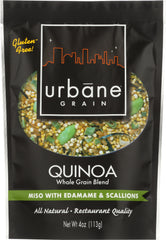 URBANE GRAIN: Quinoa Whole Grain Blend Gluten Free Miso With Edamame & Scallions, 4 oz