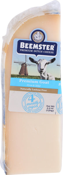 BEEMSTER: Premium Goat 4 Months Aged Cheese, 5.30 oz