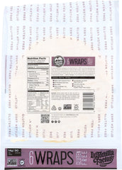 LA TORTILLA FACTORY: Tortilla Wrap Cassava, 8.46 oz