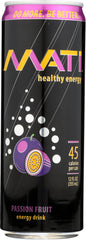 MATI ENERGY: Drink Energy Passion Fruit, 12 oz