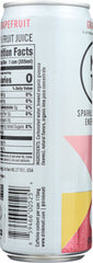 MATI ENERGY: Sparkling Organic Energy Drink Grapefruit, 12 fl oz