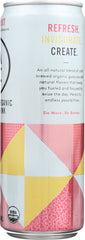 MATI ENERGY: Sparkling Organic Energy Drink Grapefruit, 12 fl oz