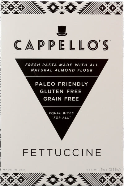 CAPPELLOS: Grain Free Fettuccine, 9 oz