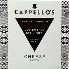 CAPPELLOS: Grain Free Cheese Pizza, 16 oz