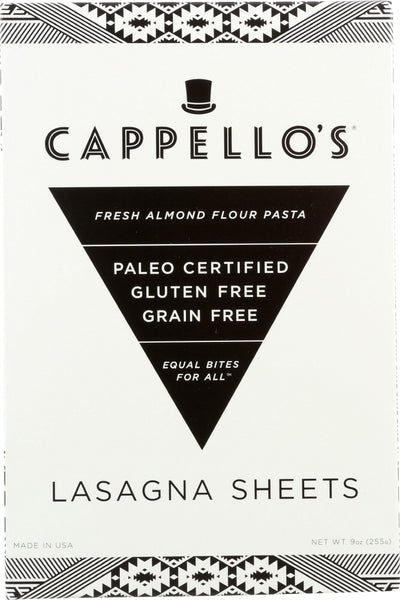 CAPPELLOS: Lasagna Sheets, 9 oz