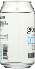 GROUNDWORK COFFEE NITRO: Coffee Nitro Cold Brew Organic, 12 oz