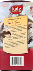 KATZ: Cranberry Donuts Gluten Free, 10.5 oz