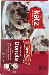 KATZ: Cranberry Donuts Gluten Free, 10.5 oz