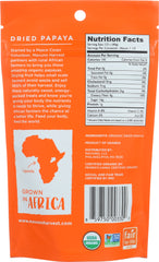 MAVUNO HARVEST: Dried Fruit Organic Papaya, 2 oz