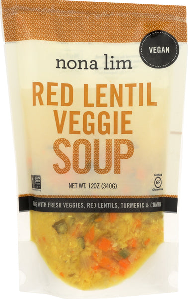 NONA LIM: Red Lentil Veggie Soup, 12 oz