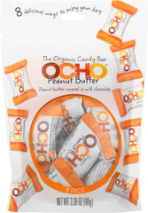 OCHO CANDY: Peanut Butter Candy Organic, 3.5 oz