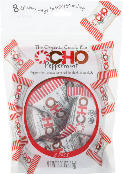 OCHO CANDY: Candy Peppermint Organic, 3.5 oz