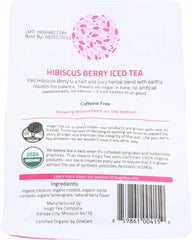HUGO TEA COMPANY: Tea Iced Hibiscus Berry, 2.1 oz