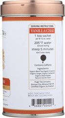 HUGO TEA COMPANY: Tea Black Vanilla Chai, .8 oz