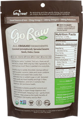 GO RAW: Cookie Choco Sprouted Organic, 3 oz