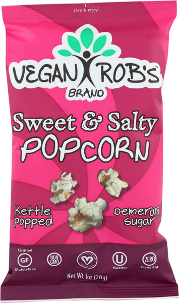 VEGANROBS: Sweet & Salty Popcorn, 1 oz