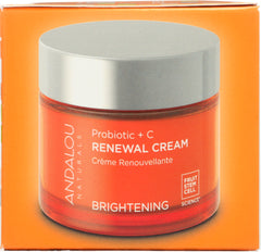 ANDALOU NATURALS:  Renewal Cream Probiotic + C Brightening, 1.7 oz