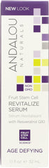 ANDALOU NATURALS: Fruit Stem Cell Revitalize Serum , 1.1 Oz