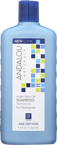 ANDALOU NATURALS: Age Defying Shampoo with Argan Stem Cells, 11.5 oz