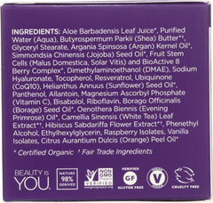 ANDALOU NATURALS: Hyaluronic DMAE Lift & Firm Cream, Non GMO, Paraben Free, 1.7 Oz