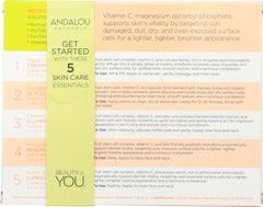 ANDALOU NATURALS: Kit Brightening Get Start, 5 pc.