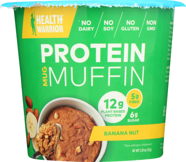 HEALTH WARRIOR: Protein Mug Muffin Banana Nut, 2.01 oz
