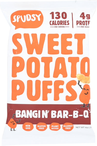 SPUDSY: Puffs Sweet Potato BBQ, 4 oz