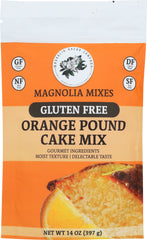 MAGNOLIA MIXES: Orange Pound Cake Mix, 14 oz