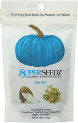 SUPER SEEDZ: Pumpkin Seed Sea Salt, 5 oz