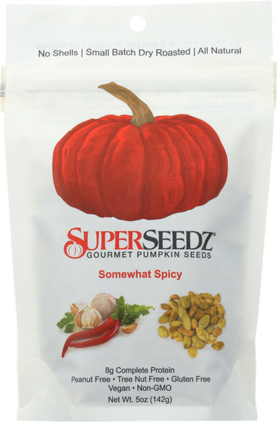 SUPER SEEDZ: Pumpkin Seed Somewhat Super Spicy, 5 oz