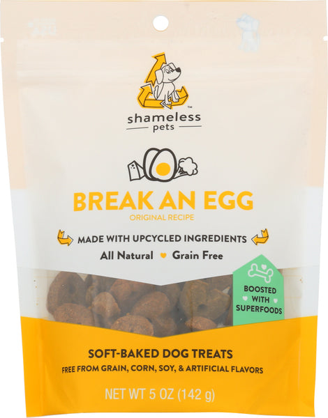 SHAMELESS PETS: TREAT DOG BREAK AN EGG (5.000 OZ)