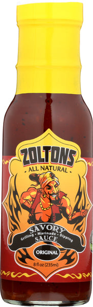 ZOLTONS SAUCES: Sauce Organic Savory, 8 oz