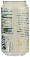 OLIPOP: Ginger Lemon Soda, 12 oz