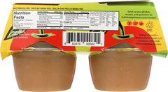 HOLMES MOUTHWATERING APPLESAUCE: Strawberry Peach Applesauce 4 Pack, 16 oz