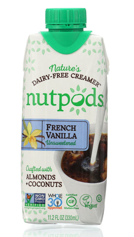 NUT PODS: Dairy Free Creamer French Vanilla Unsweetened, 11.2 fo
