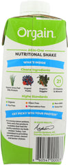 ORGAIN: Organic Nutrition Shake Creamy Chocolate, 11 oz