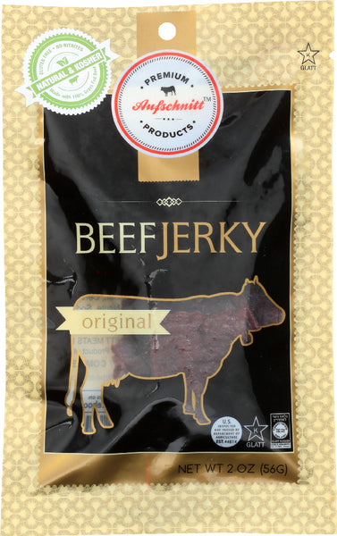 AUFSCHNITT: Beef Jerky Original, 2 oz