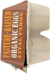PASTURE VERDE: Pasture-Raised Organic Large Eggs, 1 dz