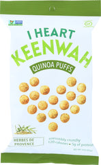 I HEART KEENWAH: Quinoa Puffs Herbes de Provence, 3 oz
