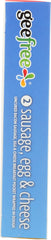 GEEFREE: Gluten Free Sausage Egg & Cheese Pockets, 9 oz