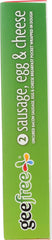 GEEFREE: Gluten Free Sausage Egg & Cheese Pockets, 9 oz